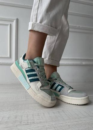 Кроссовки adidas forum turquoise7 фото