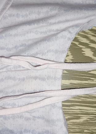 Натуральное домашнее платье, ночная рубашка, на тонких бретелях 40/485 фото