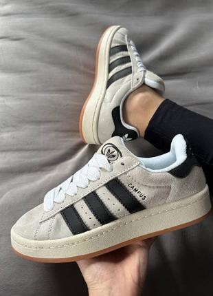 Adidas campus 00s grey / black