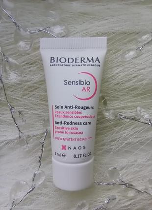 💕bioderma sensibio ar anti-redness cream крем проти почервоніння для чутливої шкіри2 фото