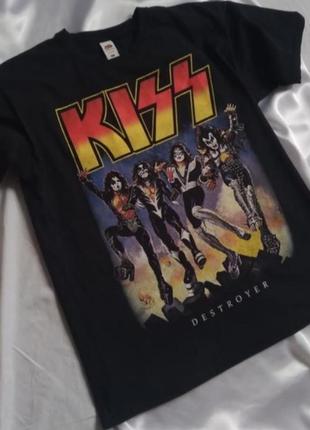 Футболка группы kiss