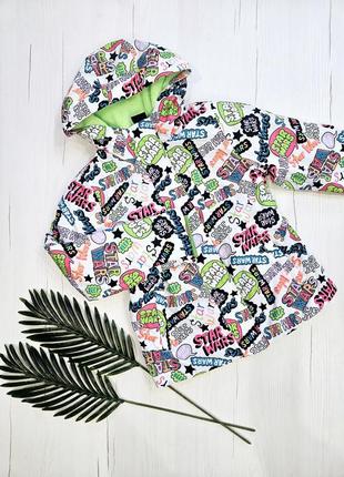 Куртка демисезонная детская, 137-145см, 9-10роков, куртка для девочек/мальчиков на флисе