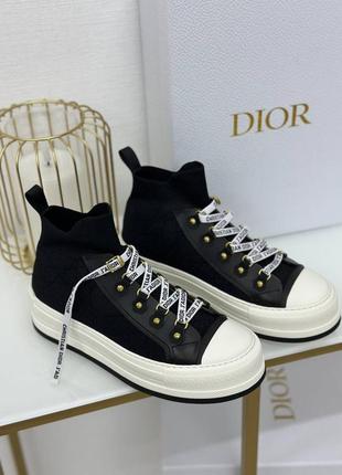 Нереальные люксовые женские кеды кроссовки в стиле dior