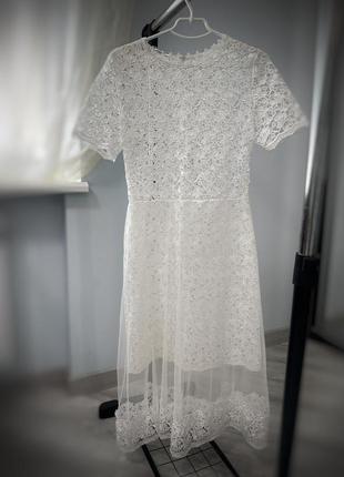 Біла сукня2 фото