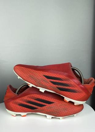 Оригинальные футбольные бутсы adidas x speedflow.3 laceless размер 42 стелька 26.5