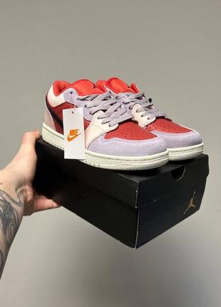 Кроссовки nike air jordan retro 1 low canyon rust