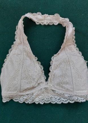 Бюстгальтер бралет без кісточок, форма за шию