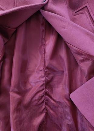 Пальто розовое демисезонное большое размер3 фото