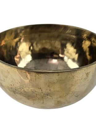 Чаша поющая ручной работы (бронза) (d-16 см, h-9 см)3 фото