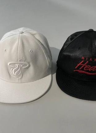 Кепка, снепбек, бейсболка, snapback new era 9fifty miami heat и adidas nba miami heat1 фото