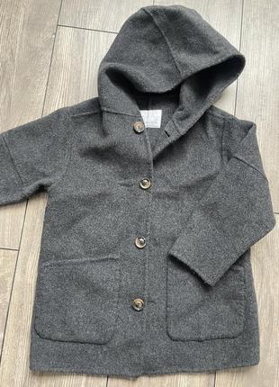 Весняно-осіння куртка-пальто, zara, 110 розмір,