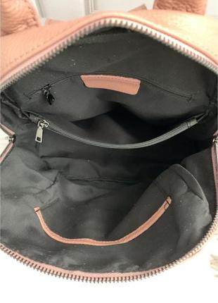Жіночий шкіряний рюкзак8 фото