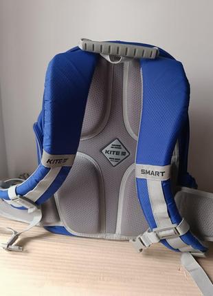 Рюкзак школьный kite синего цвета ранец лучший для начальной школы ортопедический3 фото