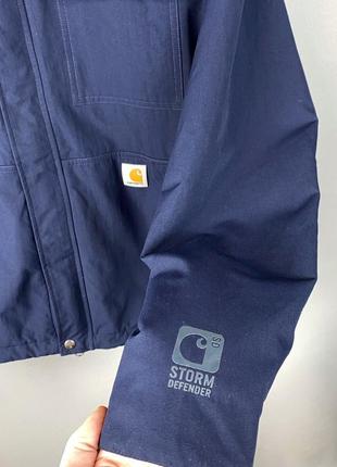 Оригинальная технологичная куртка carhartt storm defender размер s-m2 фото