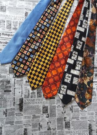 Стильний галстук бренд hugo boss   італія6 фото
