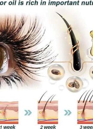 Fivfivgotm 100%натуральное касторовое масло - для роста ресниц,бров и волос