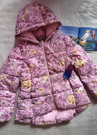 Модная демисезонная куртка для девочки united colors of benetton