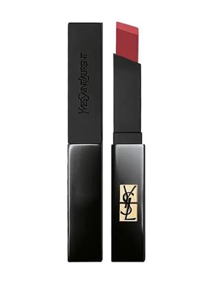 Тонка матуюча помада для губ yves saint laurent rouge pur couture the slim velvet radical 303. 2 g.