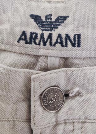 Льняні джинси armani2 фото