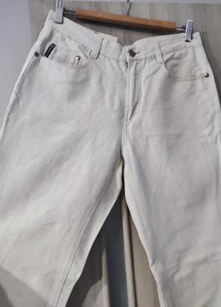 Льняні джинси armani7 фото