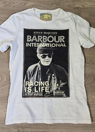 Barbour international steve mc queen футболка