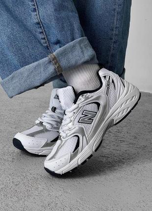 Жіночі кросівки якісні new balance 530 , зручні повсякденні базові кросівки для жінок