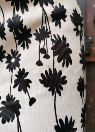 Винтажное платье миди ретро в принт цветы berkshire6 фото