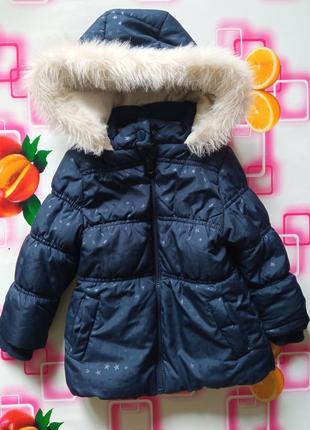 Фірмова тепленька куртка y.d 18-24 міс.