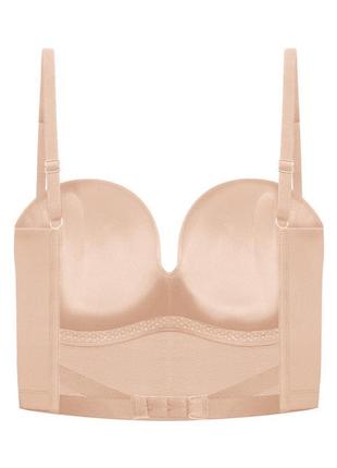 Wonderbra 34b 75b 75a 34a бюстгальтер базовий видовжений корсет ultimate backless push up bra2 фото