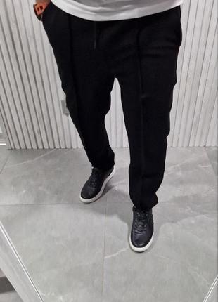 Стильні якісні чоловічі штани алекс базові брюки вільного крою4 фото