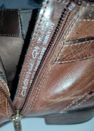 Ботинки кожаные tamaris9 фото