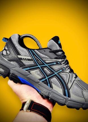 Кроссовки мужские asics gel - kahana 8 gray & blue