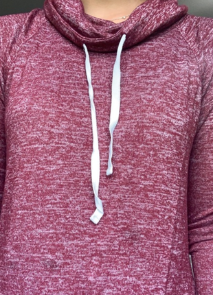 Бордова тонка кофта/гольф/светр 7