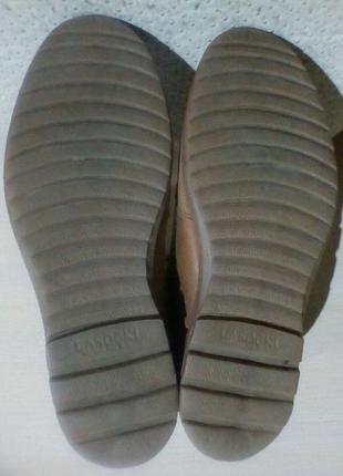 Отличные кожаные ботинки lasocki разм 43/28 см.5 фото