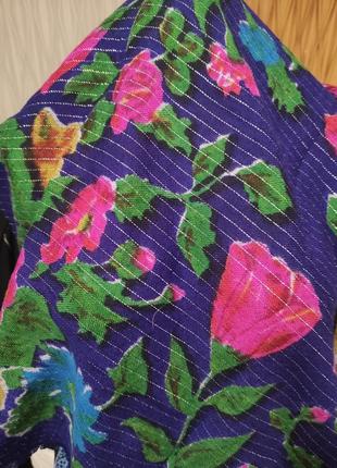 Платок ч/ш винтажный.