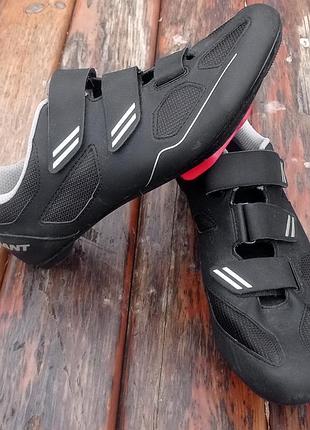 Велотуфлі giant bolt shoes шосе веловзуття (45)