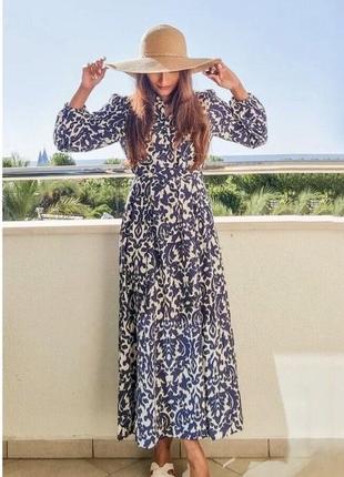 Платье из вискозы zara