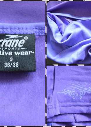 Crane ® active wear спортивная майка c вшитым изнутри топом для поддержки груди размер s-m2 фото