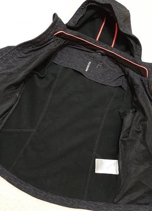 Фирменная куртка деми софтшелл northville c&a (германия) р.140-146 серый меланж9 фото