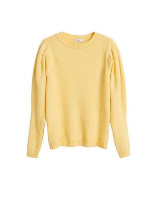 Желтый свитер mango6 фото