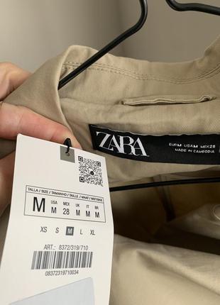 Тренч  плащ пальто zara 3