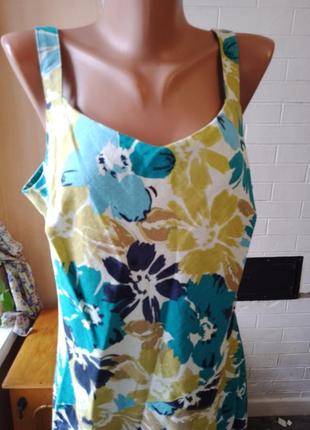 Сарафан ле́н.