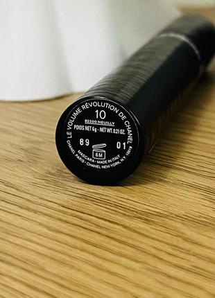 Оригінал chanel le volume stretch туш для вій об'ємна оригинал туш для ресниц3 фото