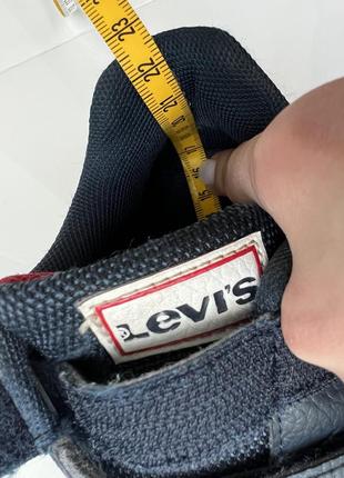 Кроссовки ботинки для мальчика levi’s кожаные5 фото