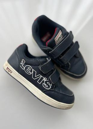 Кроссовки ботинки для мальчика levi’s кожаные1 фото
