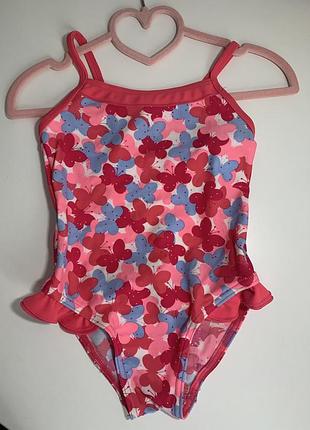 Купальник для девочки decathlon 98-104 4 года