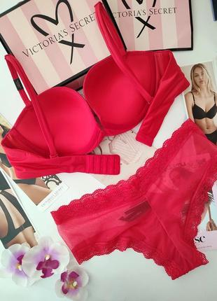 Victoria's secret multi way push up bra cheeky xs s 75b 34b комплект білизни3 фото