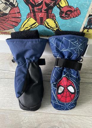 Перчатки зима рычаги-платье spider man3 фото