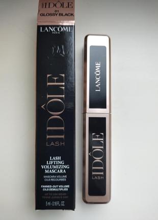 Туш для об'єму та подовження вій lancome lash idole