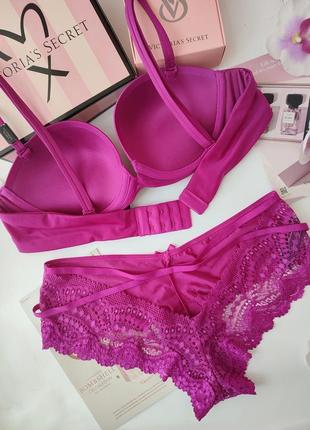 Комплект белья сексуальный victoria's secret original s 34a 75a very sexy multi way3 фото